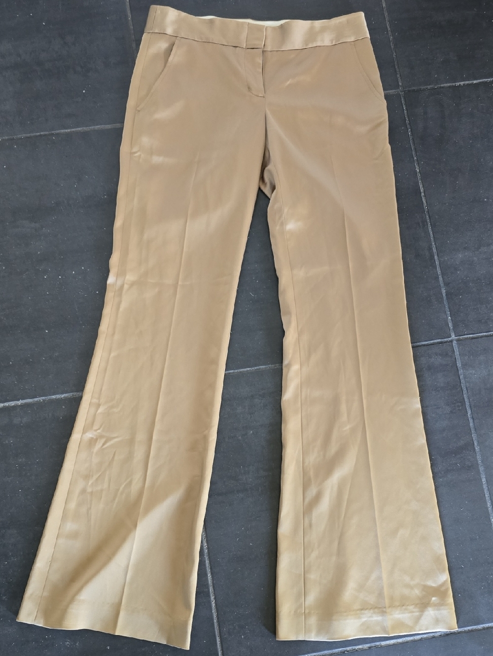 BCBGMaxAzria Camel Boot Cut Pants